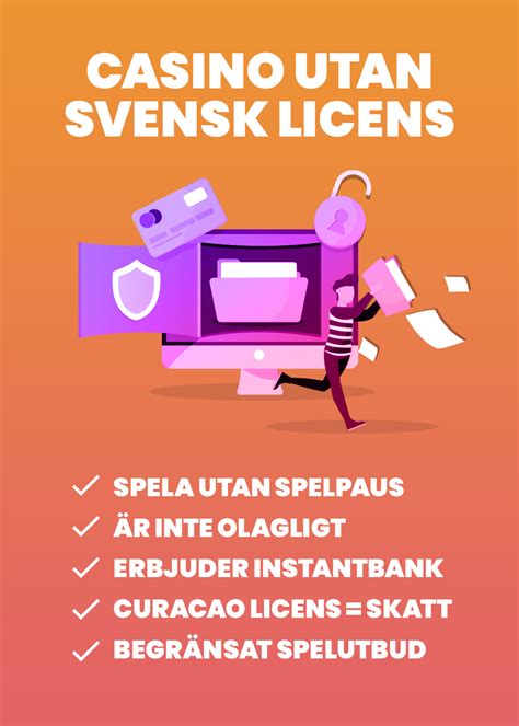 casinon utan svensk licens  Svenskt licensierade casinon har hårda restriktioner, men utländska har betydligt större rörelseutrymme på detta område